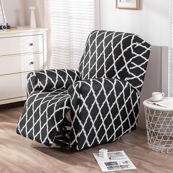 Funda Para SillóN Reclinable De 1/2/3 Plazas, Funda EláStica Para Sofá Para SillóN Reclinable, Funda Para Sofá Y SillóN Para NiñOs, Mascotas, Perros Y Gatos 1Pc (1-Seat)-image