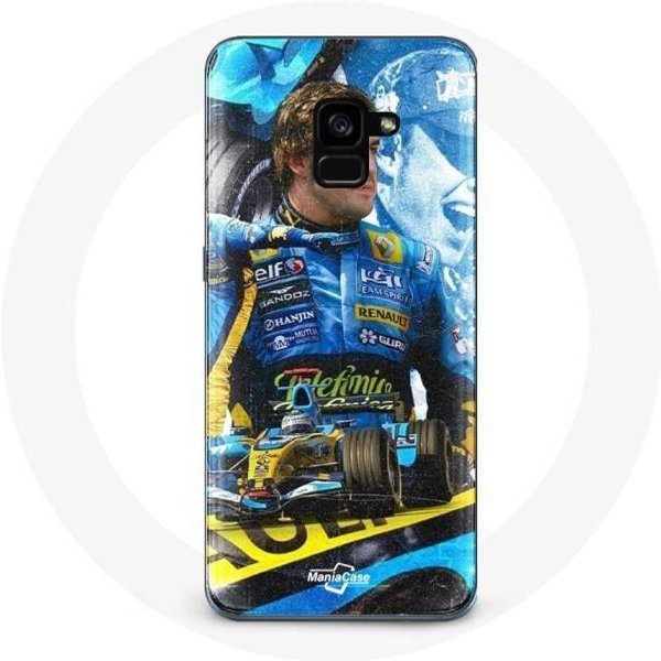 Funda Para Samsung Galaxy A8 Plus FóRmula 1 Fernando Alonso CampeóN Del Mundo De F1-image