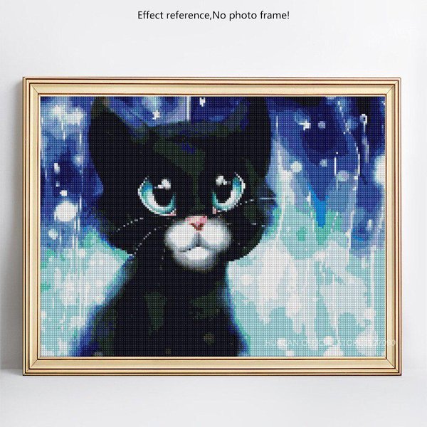 Pintura De Diamantes DIY 5D Animal Punto De Cruz PedreríA Bordado Completo Con Diamantes Redondos 20X30CM-image