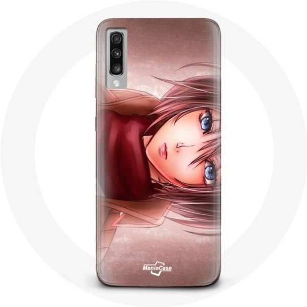 Funda Para Samsung Galaxy A70 Mikasa Ackerman Ataque A Los Titanes Anime Serie JaponéS-image