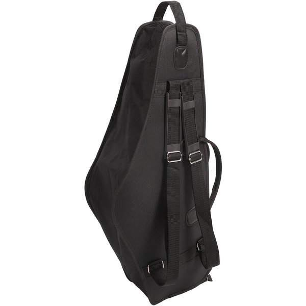 Funda Para SaxofóN Doble Hombro Acolchada Impermeable Tela Oxford SaxofóN Alto Funda Gig Para ActuacióN Black-image
