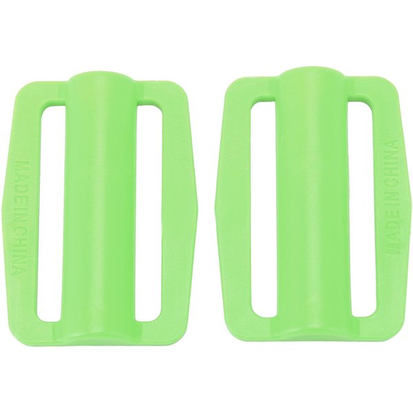 2 Piezas De Lastre De Buceo Acabado MáS Suave Resistente A La ErosióN PláStico Acero CinturóN De Buceo Hebilla De LiberacióN RáPida Para Buceo Green-image