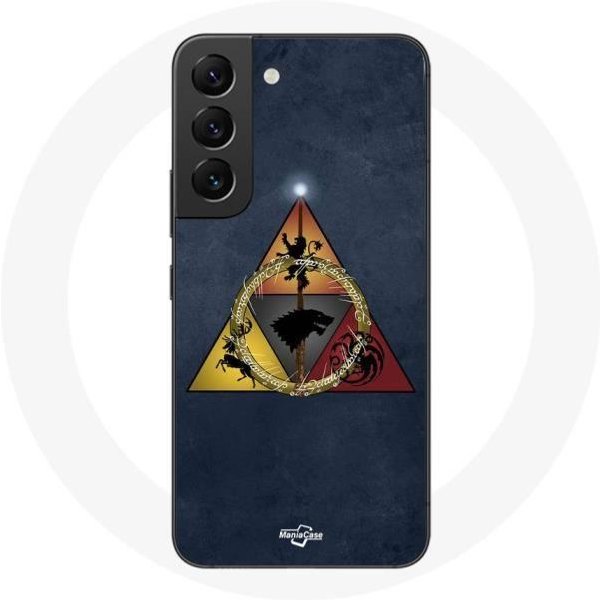 Funda - Juego De Tronos - Samsung Galaxy S22 - RíGida - Logo TriáNgulo Baratheon - Mixta-image