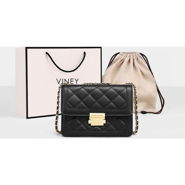 Nuevo Bolso Bandolera De Moda De Cuero Genuino Bolso PequeñO VersáTil De Lujo Ligero Bolso Para Mujer Para Ir Al Trabajo Bolso De Cadena Para El Hombro-image
