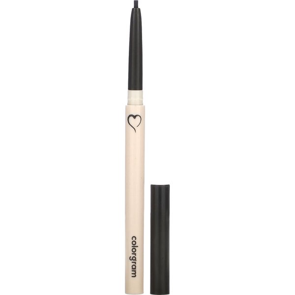 Colorgram, Shade Reforming Slim Pencil Liner, 01 Ash Black, 0.12 G (0.004 Oz)-image