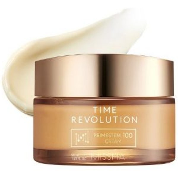 Missha Time Revolution Prime Stem 100 Krem UjęDrniająCy I Przeciwstarzeniowy Do Twarzy 50Ml Beige-image