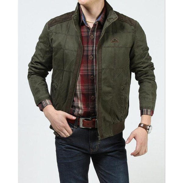 Chaqueta Nueva De OtoñO E Invierno Para Hombre Abrigo De Talla Grande Para Hombre 2XL-image