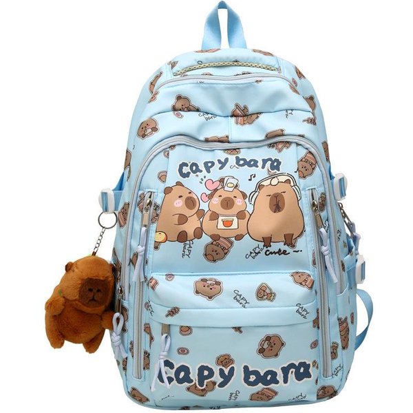 Nowy Modny Plecak Z Nadrukiem DużA Pojemność Uroczy Plecak Dla Dziewczyn Single bag-image