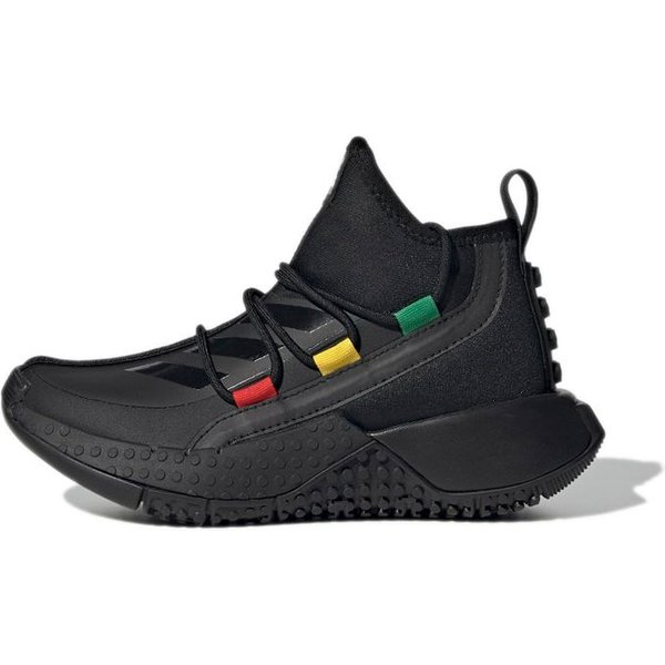 Adidas Lego X Sport Mid K Kolaboracja Wygodne Sportowe TrwałE OddychająCe Buty Do Biegania ŚRedniej WysokośCi Dla Dzieci Buty Do Biegania Dla Dzieci Grafitowe FZ5504 28.5 Black-image