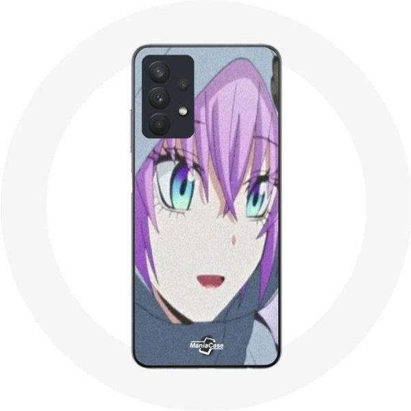 Funda - Maniacase - Samsung Galaxy A32 5G - Ritsu Assassination Classroom - Silicona - Flexible Negro-image