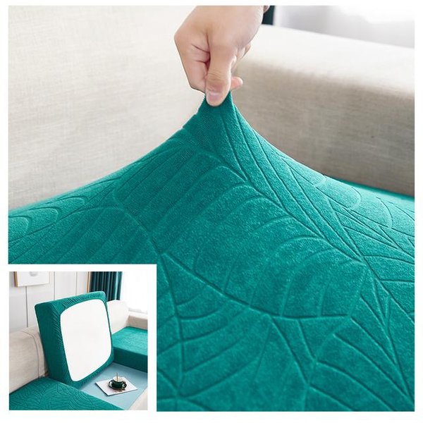 Funda Impermeable Para CojíN Del Asiento Del Sofá, Funda Para Silla De Jacquard, EláStica, Lavable, ExtraíBle, Protector Para El Hogar, 1 Unidad Normal Size 1-image