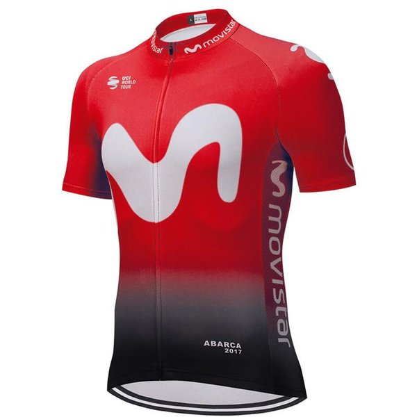 Nuevo Maillot De Ciclismo De Manga Corta Movistar 2024 Para Hombre, Ropa De Ciclismo De MontañA, Maillot De Ciclismo L-image