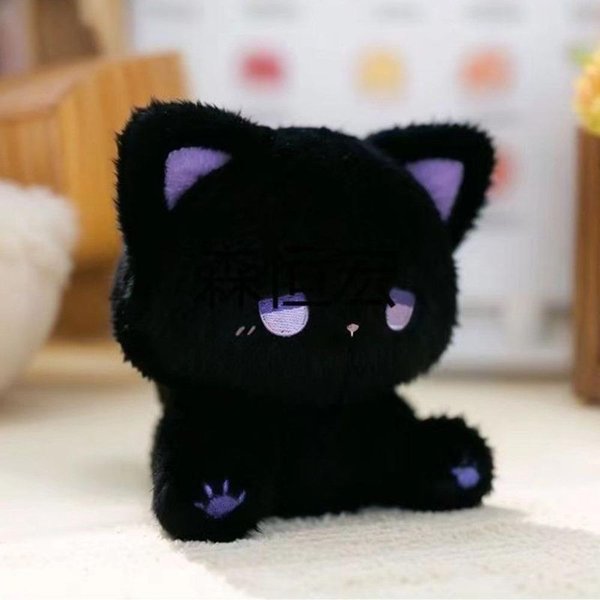 MuñEco De Peluche Kawaii De 16 Cm CompañEro Oso Emo Animal De Peluche SúPer Suave Almohada Almohadilla Para MuñEca De Peluche Arrastre De MuñEca Escritorio White-image