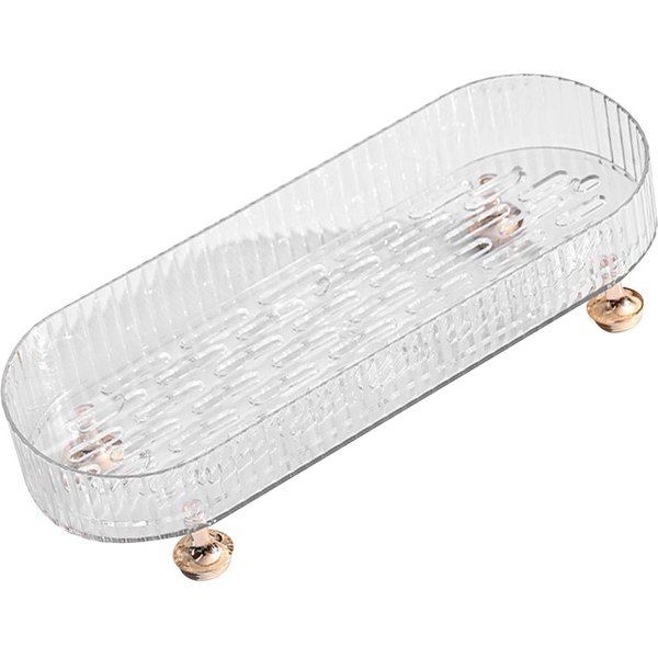 Caja De Almacenamiento Para Escurrir Palillos PláStico Cocina Escurridor De Cubiertos Organizador De Utensilios Para Encimera Tenedor Cuchara Transparent-image