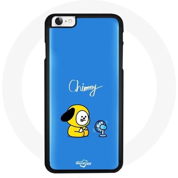 Funda Para Iphone 5 Bangtan BTS BT21 Chimmy Jimin Fondo Azul-image