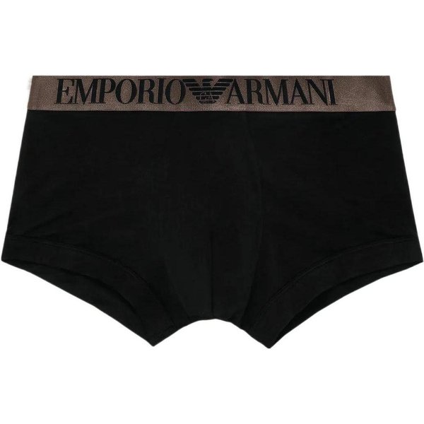 Emporio Armani FW22 Calzoncillos Con Logo De Letra Ropa Interior Para Hombre Negro 111389-2F511-00020 L-image