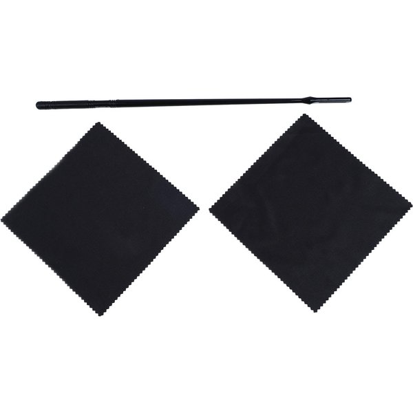 Zestaw Do Czyszczenia Fletu Wycior Do Czyszczenia Fletu Z 2 Szt. śCiereczek Do Czyszczenia InstrumentóW DęTych Drewnianych 1 Flet Black-image