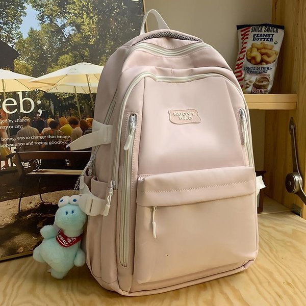 Mochila Sencilla Para Chicas Estudiantes Universitarias Estudiantes De Secundaria Estudiantes De Secundaria Baja Mochila Para Estudiantes De Secundaria Baja-image