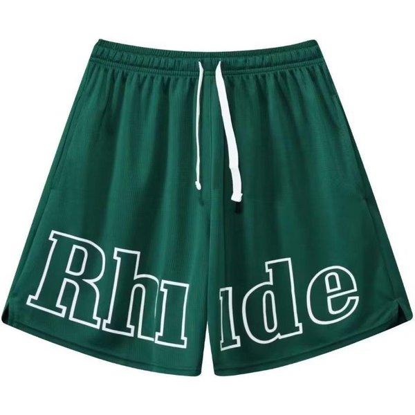 Pantalones Cortos Deportivos Para Hombre Pantalones De Baloncesto Street Ball Secado RáPido Playa Entrenamiento Sueltos De Cuatro Y Cinco Puntos Pantalones Casuales Hip-Hop 5XL Verde-image