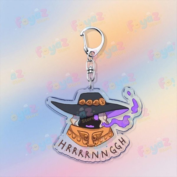 Hades 2 Gra Breloki Chibi Akcesoria Torba Uroki Do Samochodu Tomy Postacie AutoróW Breloki Kawaii BiżUteria Fani Przyjaciele Prezent Beige-image