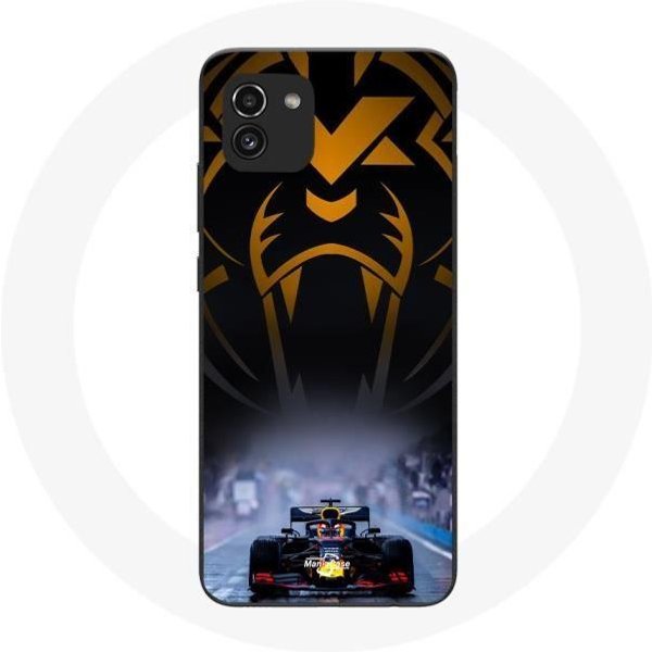 Funda - Maniacase - Samsung Galaxy A03 - Silicona - FóRmula 1 - Sebastian Vettel - Negra Negro-image