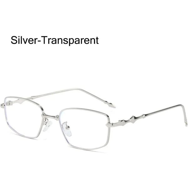 Harajuku Y2K Metalowe Okulary PrzeciwsłOneczne UV400 MałE Kwadratowe Nieregularne Oprawki Dla MężCzyzn Kobiet Modne Okulary PrzeciwsłOneczne White-image