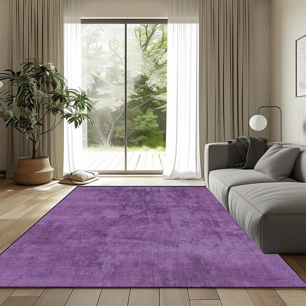 Nordycki Prosty Dywan Do Salonu Nowoczesny Jednolity Kolor Sofa DużA Powierzchnia Puszysty Dywan Dekoracja Domu Sypialnia Dywaniki AntypośLizgowa MięKka Mata Do Pokoju 60*90Cm-image