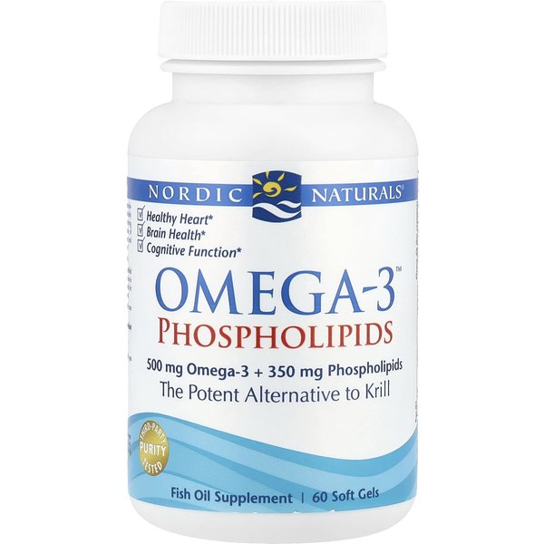 Nordic Naturals, FosfolíPidos Omega-3™, 60 CáPsulas Blandas-image