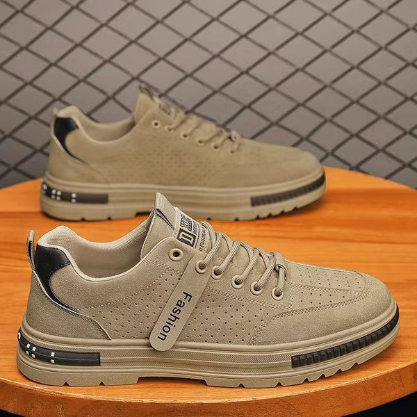 Letnie OddychająCe Buty MęSkie Outdoor AntypośLizgowe Sznurowane Trampki MęSkie Modne Uniwersalne Siateczkowe Buty Tenisowe Tenis Masculino 39-image