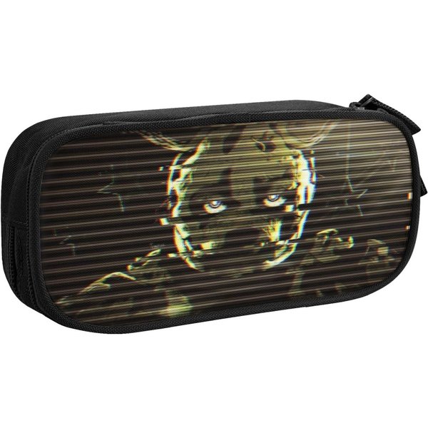 Springtrap Fnaf PudełKo Na DłUgopisy Fnaf Dwupoziomowe DużA Pojemność ArtykułY Biurowe PióRnik Niespodzianka Prezent (As The Picture,M)-image