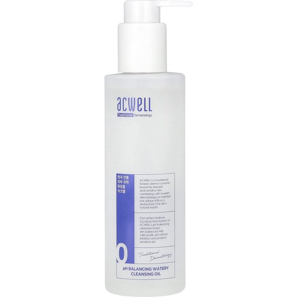 Acwell, Aceite Limpiador Acuoso Equilibrante De Ph, 6.76 Fl Oz (200 Ml) White-image