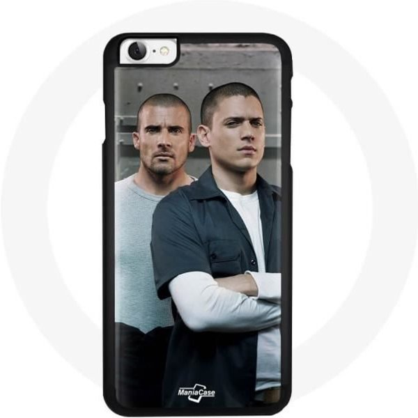 Funda Para Iphone 7 - Prison Break - Flexible - ProteccióN Contra Golpes - Negro - Unisex-image