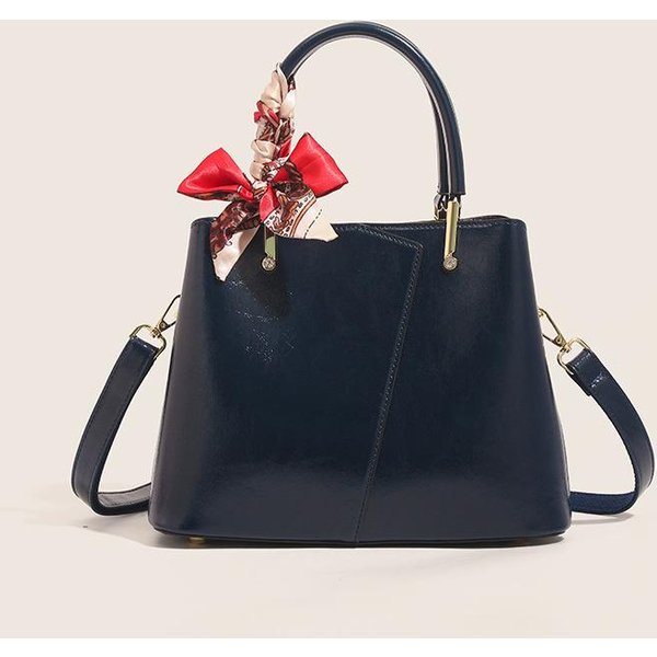 Bolso Tote Primavera Y Verano Femenino Simple Gran Capacidad Bolso De Mano Para Madre Bolso De Hombro ÚNico Cruzado Brown-image
