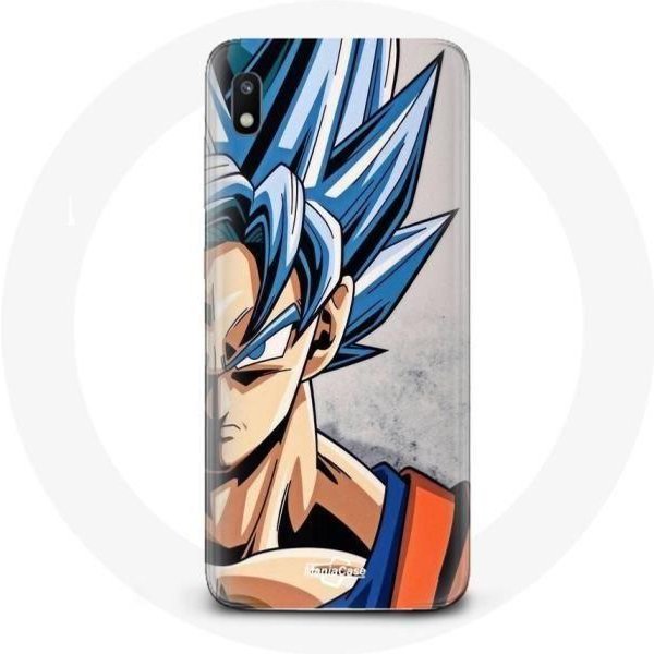Funda Para Samsung Galaxy A10 Anime Dragon Ball Goku Pelo Azul-image