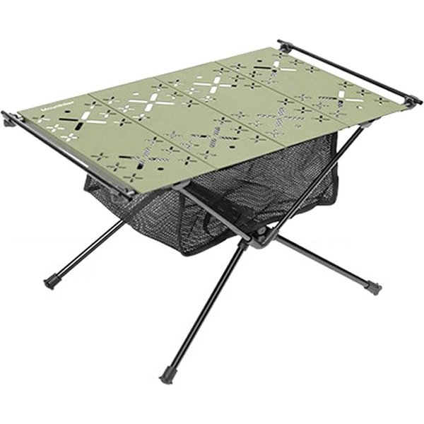 Mesa De Camping Al Aire Libre Mesa Plegable Ligera De AleacióN De Aluminio Mesa De Picnic PortáTil-image