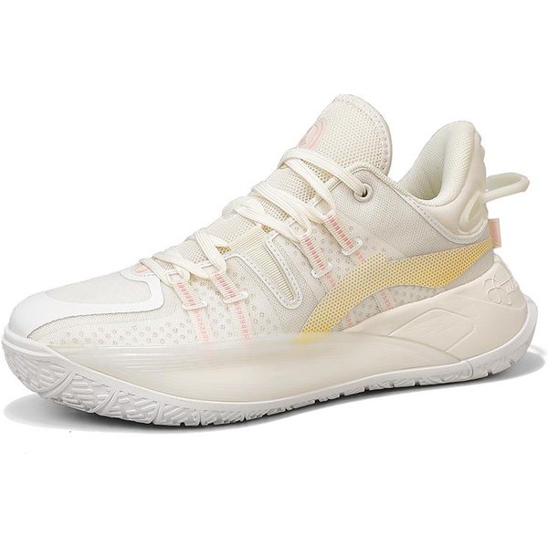 Wysokiej JakośCi MęSkie Buty Do KoszykóWki Dla Kobiet Oryginalny Design Buty Sportowe MęSkie AntypośLizgowe Sneakersy Buty Do Treningu KoszykóWki Dla Dzieci 45 White-image