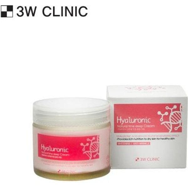 3w Clinic Hyaluronic Natural Time Sleep Crema 70G (3 Opciones) #1Pcs-image