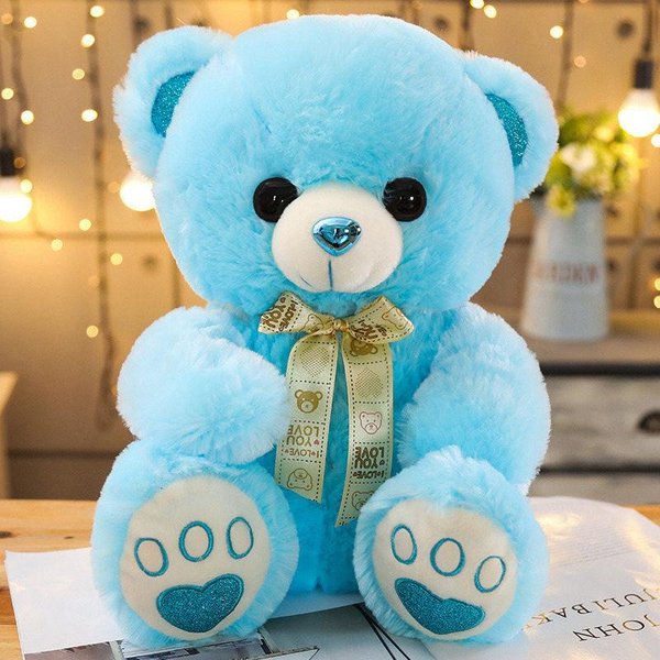 Nuevo Juguete Huggale De Alta Calidad, Lindo Oso De Peluche Grande De Dibujos Animados, Juguetes De Peluche, Animales De Peluche, MuñEco De Oso, Regalo De CumpleañOs Para NiñOs 50Cm-image