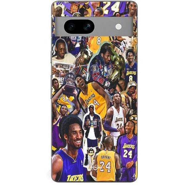 Funda De TeléFono - Maniacase - Google Pixel 7A - Kobe Bryant - Silicona - Flexible Negro-image
