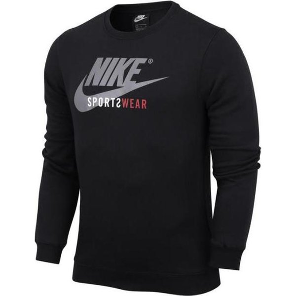 Camisetas Nike Para Hombre Camisetas Negras Para Hombre Cuello Redondo Ajuste Recto Moderado 2XL-image