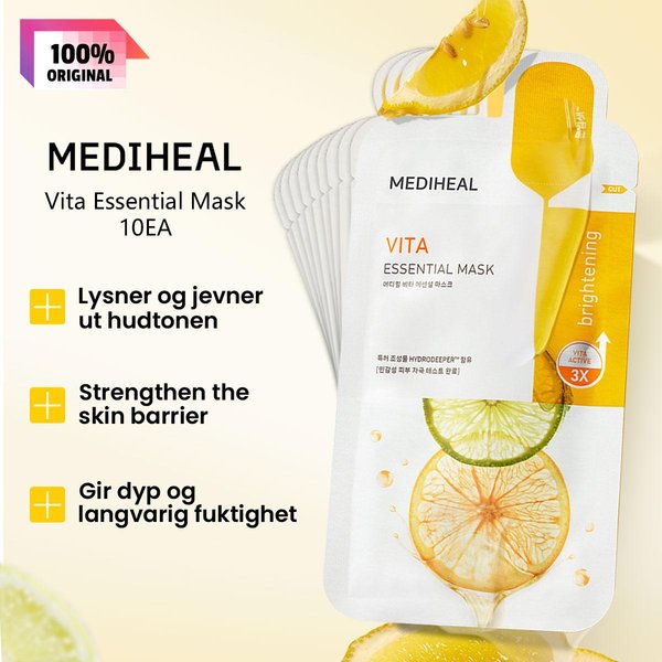 Mediheal Mascarilla Esencial 10 Hojas/4 Hojas (1 Caja) 4Typed Vita Essential Mask 10EA-image