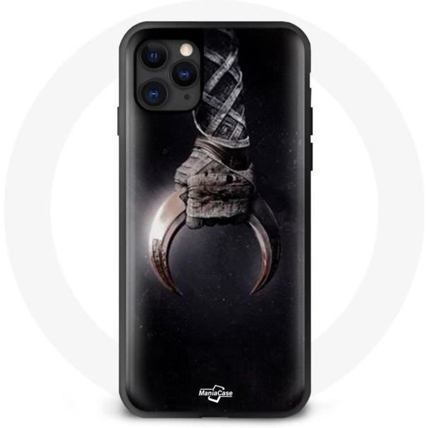 Funda Para Iphone 12 Mini - Caballero Luna Batman - RíGida - Negra - ProteccióN - Mixta-image