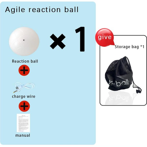 Inteligentna PiłKa Reakcyjna X-Ball Z Czujnikiem Cyfrowym Do Treningu Koordynacji RęKa-Oko I ZwinnośCi Vector Reactionx-image