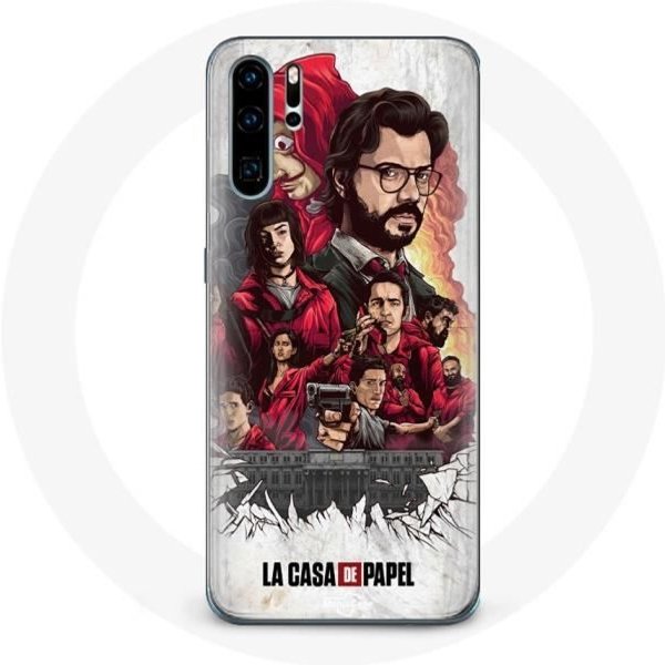 Funda Para Huawei P30 Pro La Casa De Papel Arte De PóSter-image