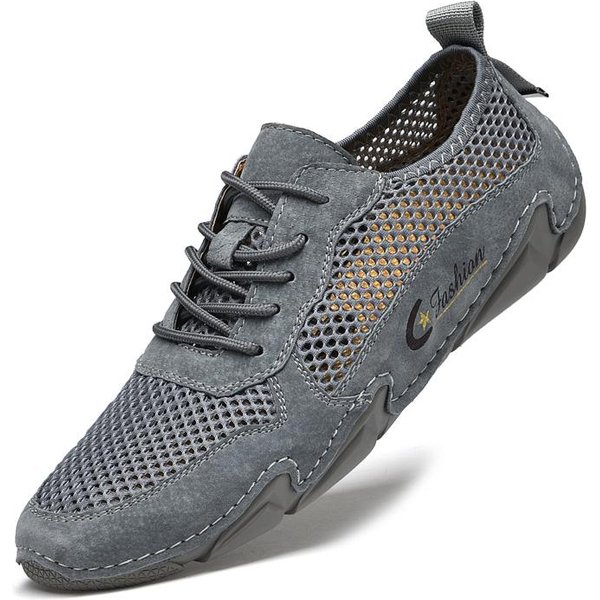 Letnie MęSkie OddychająCe Siatkowe Buty Na Co Dzień MęSkie Mokasyny Wygodne Buty Do Jazdy Mokasyny MęSkie Buty Na PłAskim Obcasie 44-image