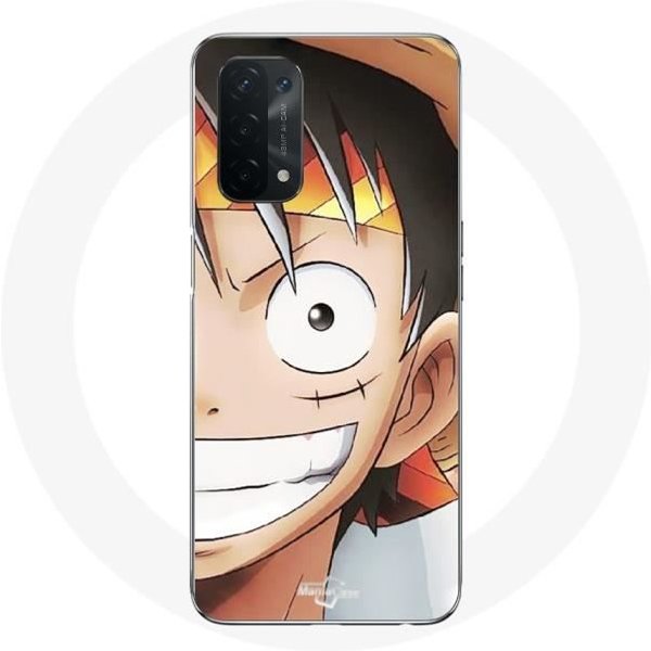 Funda Para Oppo A74 5G - Maniacase - Manga One Piece Luffy - Flexible - SintéTica - Mixta-image