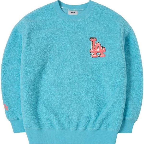 Bluza Z Nadrukiem Los Angeles Dodgers MLB Unisex Niebieska 3AMTL0326-07BLL XS Blue-image