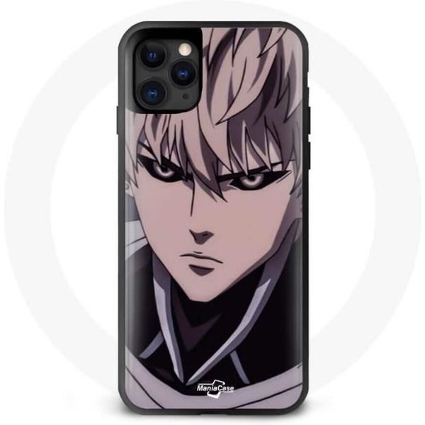 Funda Iphone 13 Mini - Maniacase - Genos One Punch Man - Flexible - DiseñO Anime - Mixta-image