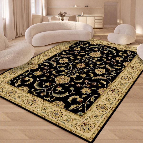 Luksusowy Perski Bohemian Dywanik – Etniczny Styl Dywan Do Salonu, Dekoracyjna Mata PodłOgowa Do Sypialni Dekoracja Domu Prezent 120X160Cm(46X62In)-image
