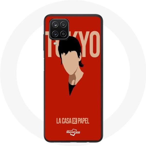 Funda Samsung Galaxy A12 La Casa De Papel Tokyo Fanart Logo-image
